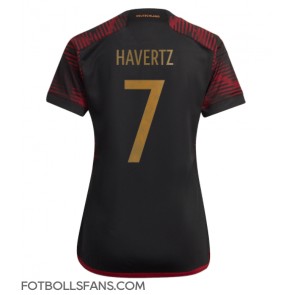 Tyskland Kai Havertz #7 Replika Bortatröja Damer VM 2022 Kortärmad